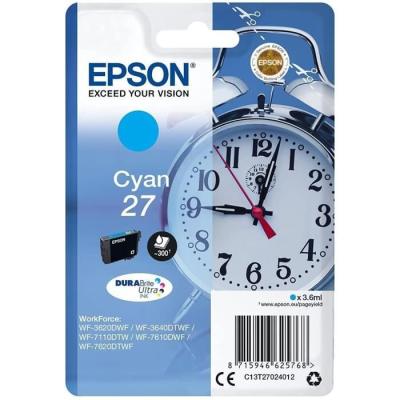 Cartouche d'encre EPSON T2702 Cyan - Couleurs vives (C13T27024012)