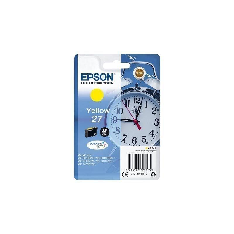 Cartouche encre EPSON T2704 Jaune - Couleurs vives garanties