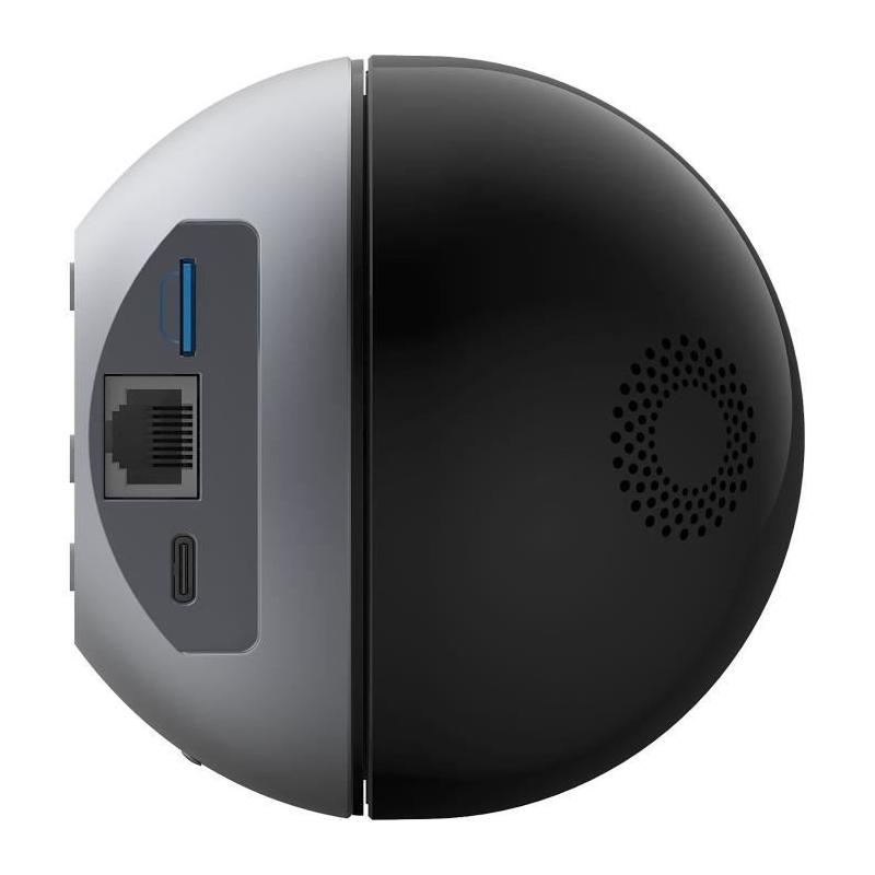 Caméra intérieure EZVIZ 5MP - Vision 360° - Détection humaine