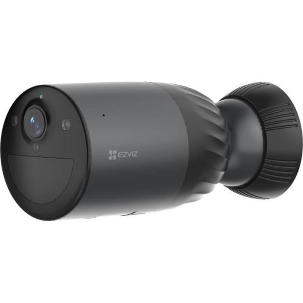 Caméra de surveillance - EZVIZ - BC1c 4K - Batterie 10400mAh - Vision nocturne couleur - Détection IA - Wi-Fi 6