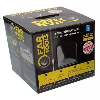 Brosse lamelles pour rénovateur FARTOOLS - Ponçage surfaces planes Brosse lamelles pour rénovateur FARTOOLS - Ponçage surfaces planes