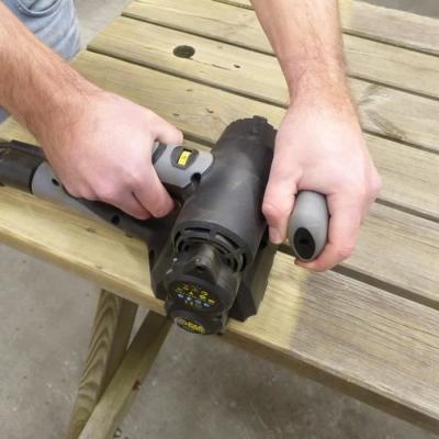 Rénovateur compact 420W avec brosse lamelles abrasives Ø80mm
