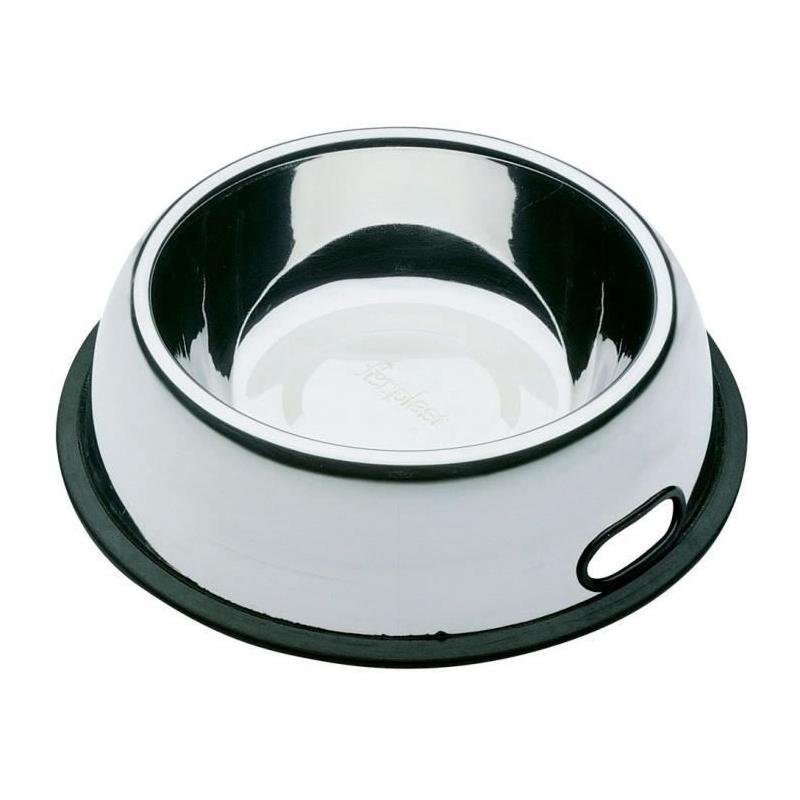 Écuelle Nova Inox 80 Kc - Anti-dérapant pour Chien - Poignée Ergonomique