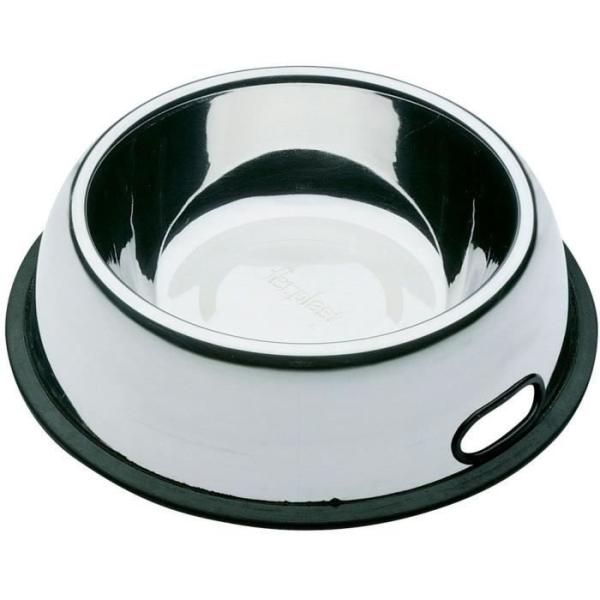 Écuelle - Nova - Inox - 80 Kc - Anti-dérapant - Poignée ergonomique