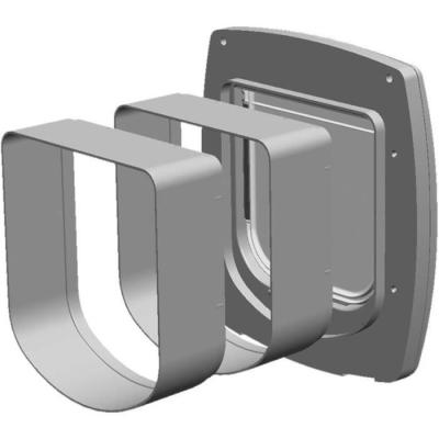 Extension Tunnel FERPLAST pour Chatières Swing - Gris