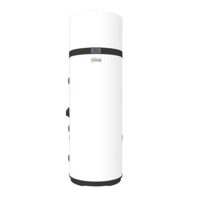 Chauffe-eau thermodynamique vertical 260L Ferroli EGEA - Anode Magnésium - Classe énergétique A+