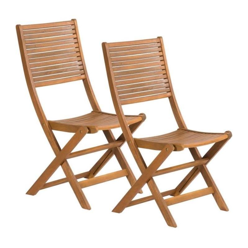 Chaises de jardin pliantes - Set 2 pcs - Fieldmann FDZN 4012-T