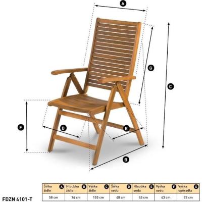 Chaise de jardin réglable pour un confort optimal