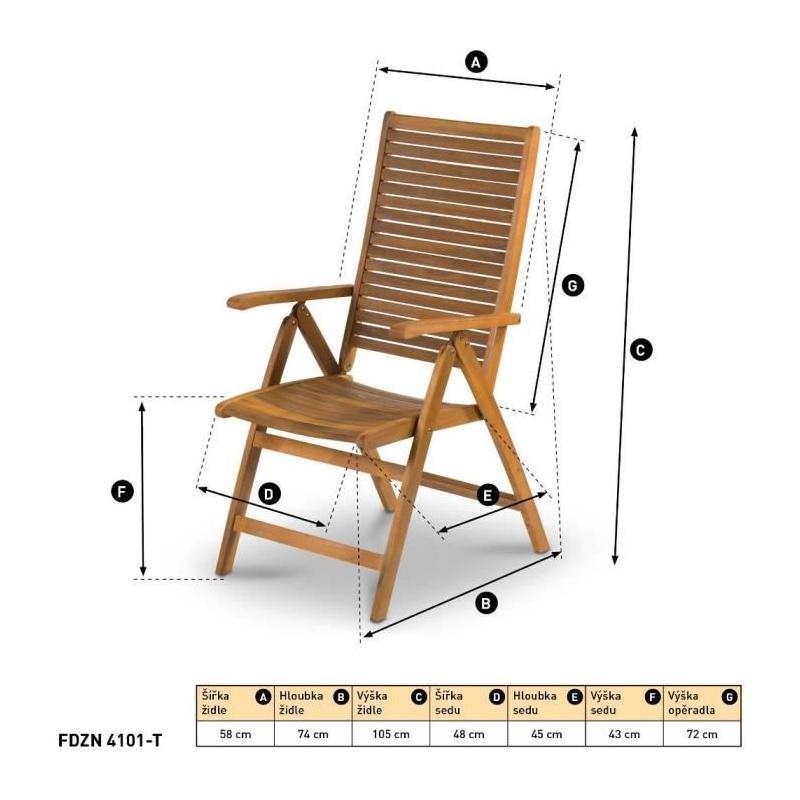 Chaise de jardin réglable pour un confort optimal