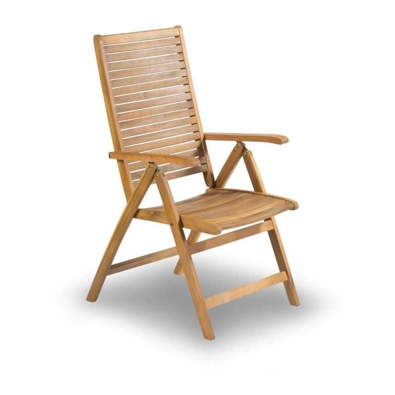 Chaise de jardin réglable pour un confort optimal