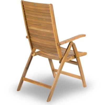 Chaise de jardin réglable pour un confort optimal