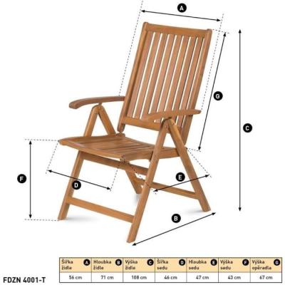 Chaises réglables de jardin - Confort et style avec Fieldmann