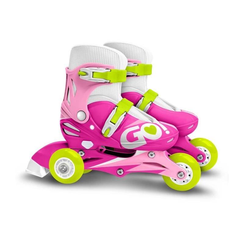 Patins en Ligne 2 en 1 Fille Taille 27-30 - SKIDS CONTROL