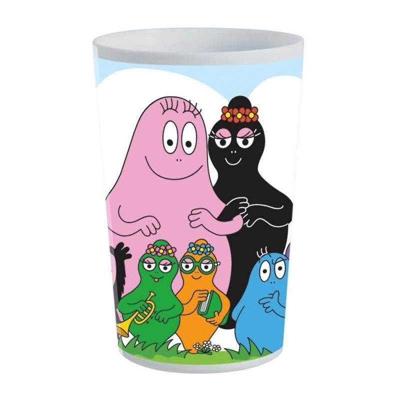 Lot vaisselle BARBAPAPA FUN HOUSE - Pour des repas colorés!