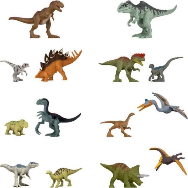 Jurassic World - Le Monde d'apres - Coffret 5 mini-figurines - 3 ans et plus - GWP38