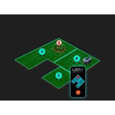 Tondeuse robot GARDENA Smart SILENO Free 1500 - Sans câbles - 1500m²