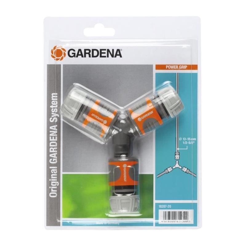 Nécessaire de dérivation triple GARDENA: robuste et garanti