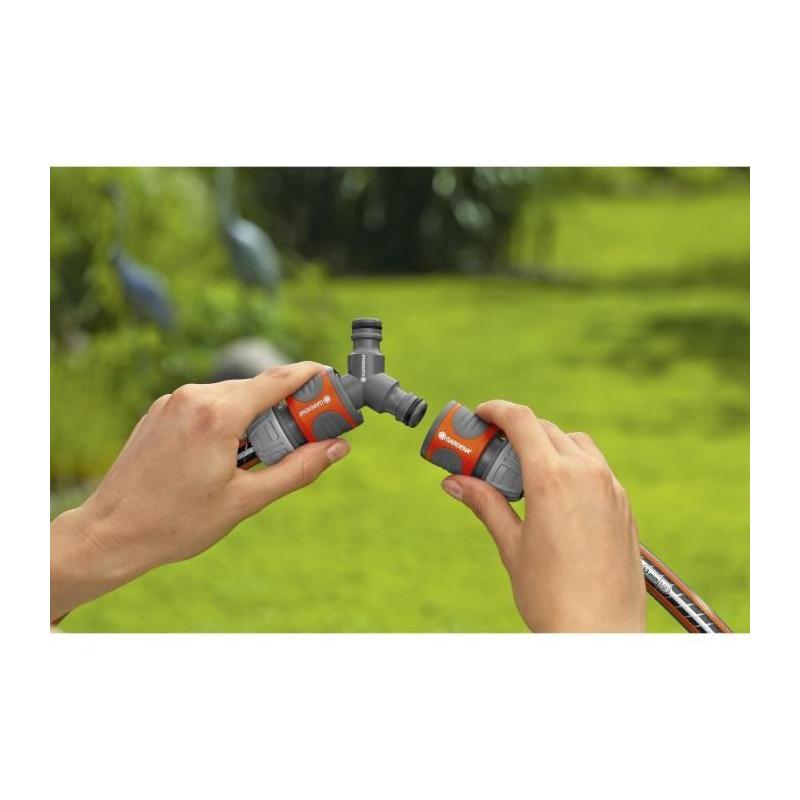 Nécessaire de dérivation triple GARDENA: robuste et garanti