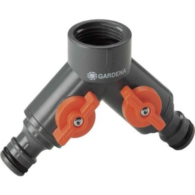 Sélecteur d'arrosage à 2 voies GARDENA - Pratique et fiable