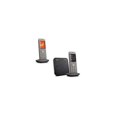 Téléphone Fixe sans fil - GIGASET CL 660 Duo Anthracite - Performant et élégant