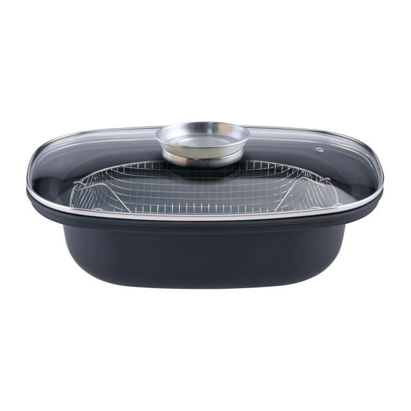 Cocotte arôme avec panier friture GSW 4 L 32 cm