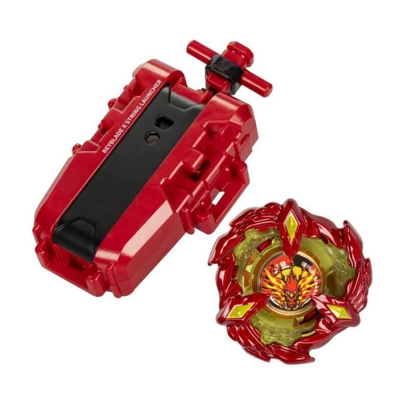 Pack Beyblade X Soar Phoenix 9-60GF: Toupie de Compétition avec Lanceur Deluxe