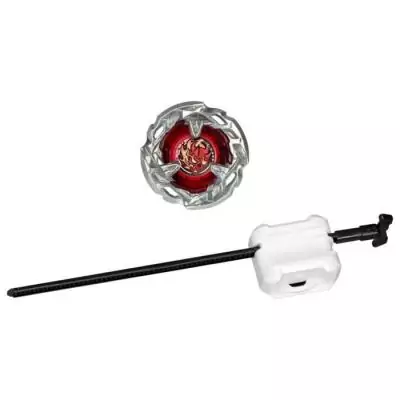 Pack de départ Beyblade X, Scythe Incendio 4-60T: toupie équilibrée et lanceur