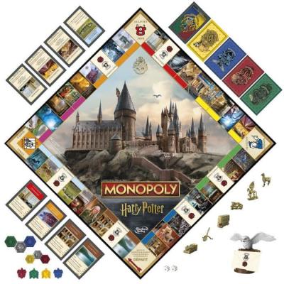 Monopoly Harry Potter: Aventures magiques à Poudlard!