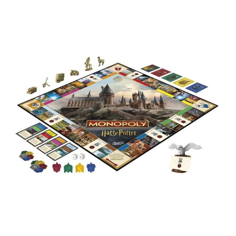 Monopoly Harry Potter: Aventures magiques à Poudlard!
