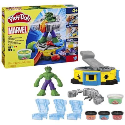 Coffret Play-Doh Hulk Écrase tout - Pâte à modeler Marvel
