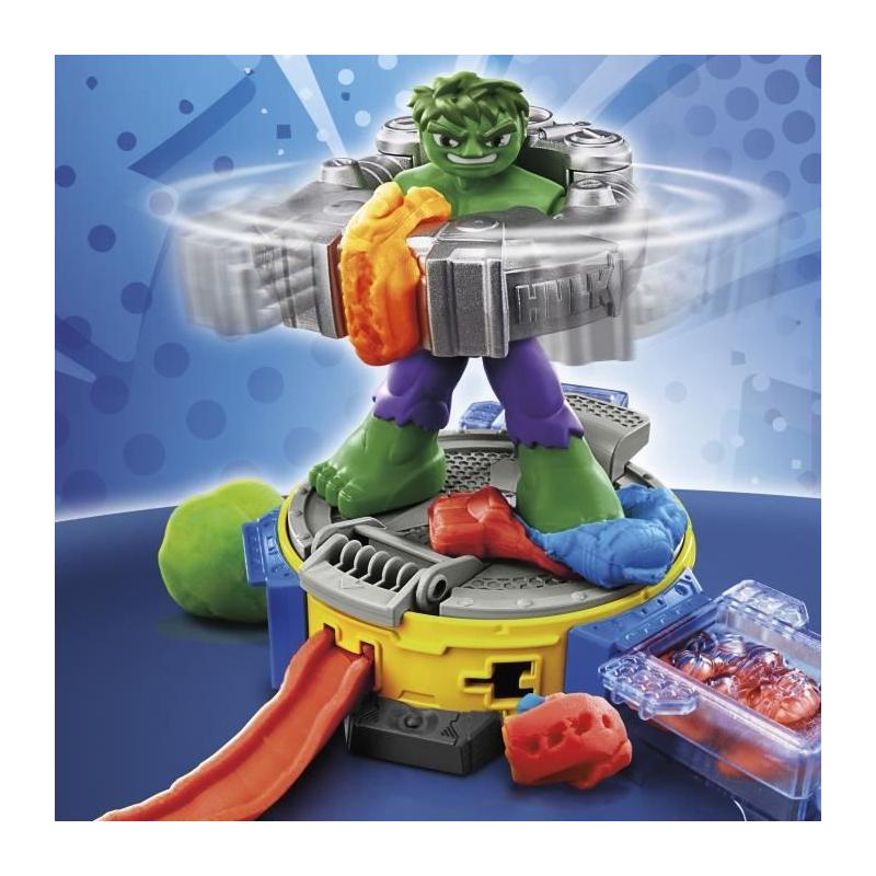 Coffret Play-Doh Hulk Écrase tout - Pâte à modeler Marvel