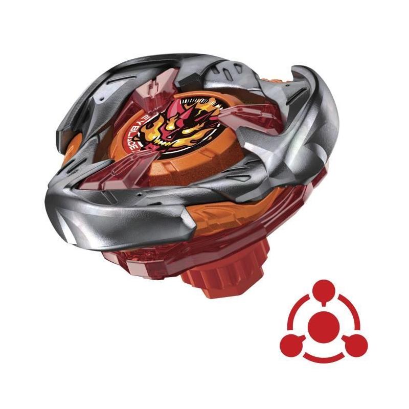 Beyblade X : Starter Pack Hammer Incendio 3-70H UX, toupie équilibrée !