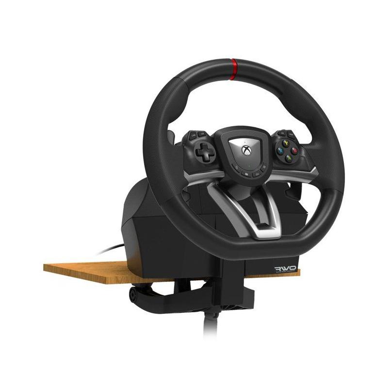 Volant de course HORI Overdrive avec pédales - Compatible PC et Xbox