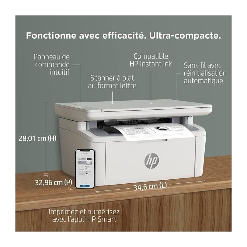 Imprimante multifonction HP LaserJet M140w - Noir et Blanc