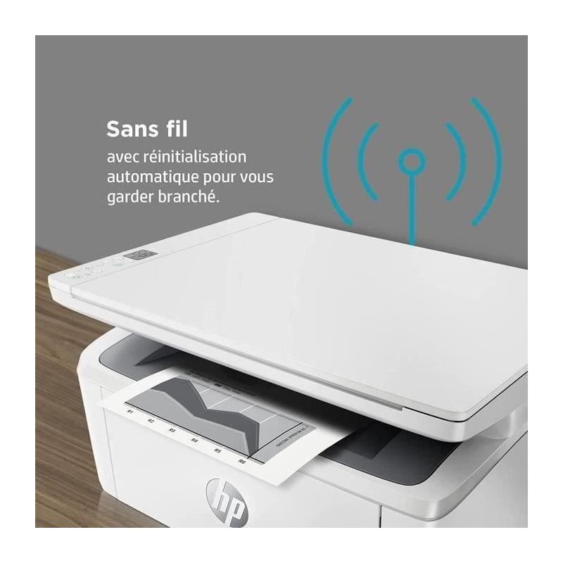 Imprimante multifonction HP LaserJet M140w - Noir et Blanc