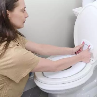 Réducteur de Toilette Ingenuity Flip & Sit - Fixation Adhésive Réducteur de Toilette Ingenuity Flip & Sit - Fixation Adhésive