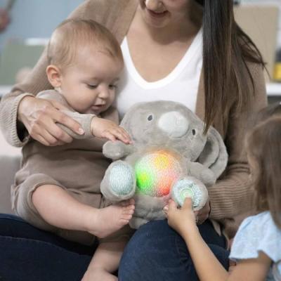 Doudou lapin Sylvi: peluche musicale et lumineuse pour bébé