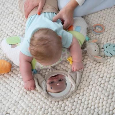 Tapis d'éveil bébé Sylvi pour un temps sur le ventre prolongé