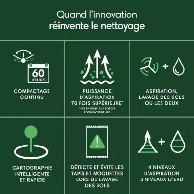 Aspirateur Robot iRobot Roomba 205 - Noir - Garantie 2 ans