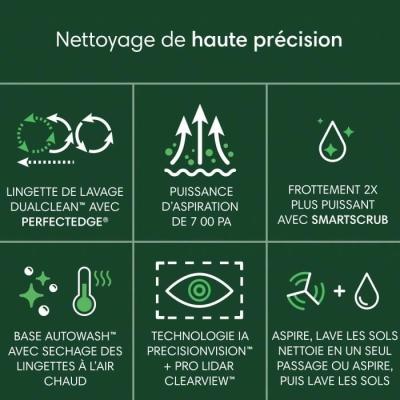 Aspirateur robot laveur Roomba Plus 505 Combo - Performant et rapide