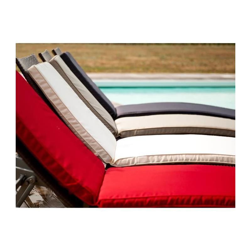 Coussin bain de soleil MONTE CARLO - Confort et élégance au jardin