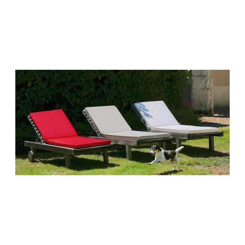Coussin bain de soleil MONTE CARLO - Confort et élégance au jardin