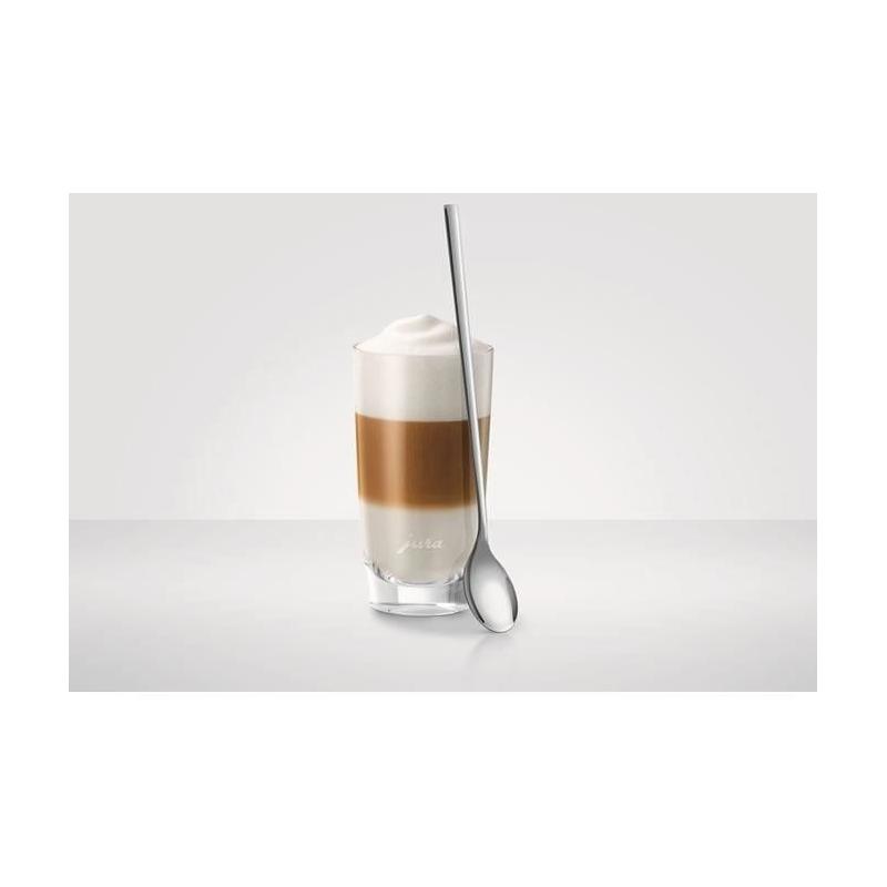 Ensemble 6 cuillères latte JURA Macchiato - Inox