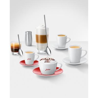 Ensemble 6 cuillères latte JURA Macchiato - Inox