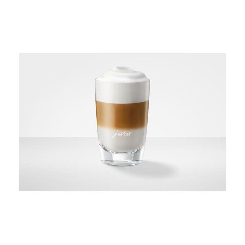 Ensemble de 2 mini verres à latte JURA Macchiato - Idéal pour le petit déjeuner