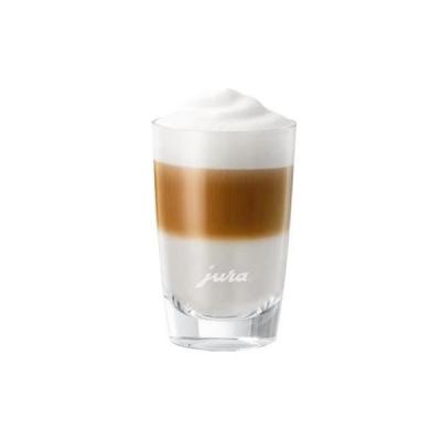 Ensemble de 2 mini verres à latte JURA Macchiato - Idéal pour le petit déjeuner