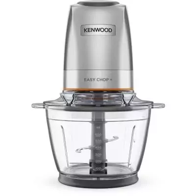 Mini-hachoir KENWOOD CHP62.400S Easy Chop+ - 4 lames inox - 600 ML - 2 vitesses Mini-hachoir KENWOOD CHP62.400S Easy Chop+ - 4 lames inox - 600 ML - 2 vitesses