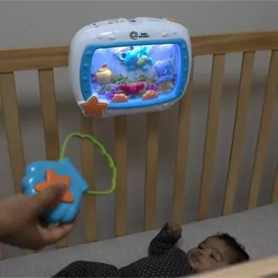 Veilleuse bébé ocean son lumière 