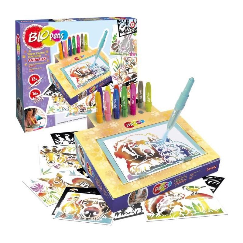 Jeu de coloriage amusant pour enfants - Blopens Animaux de LANSAY