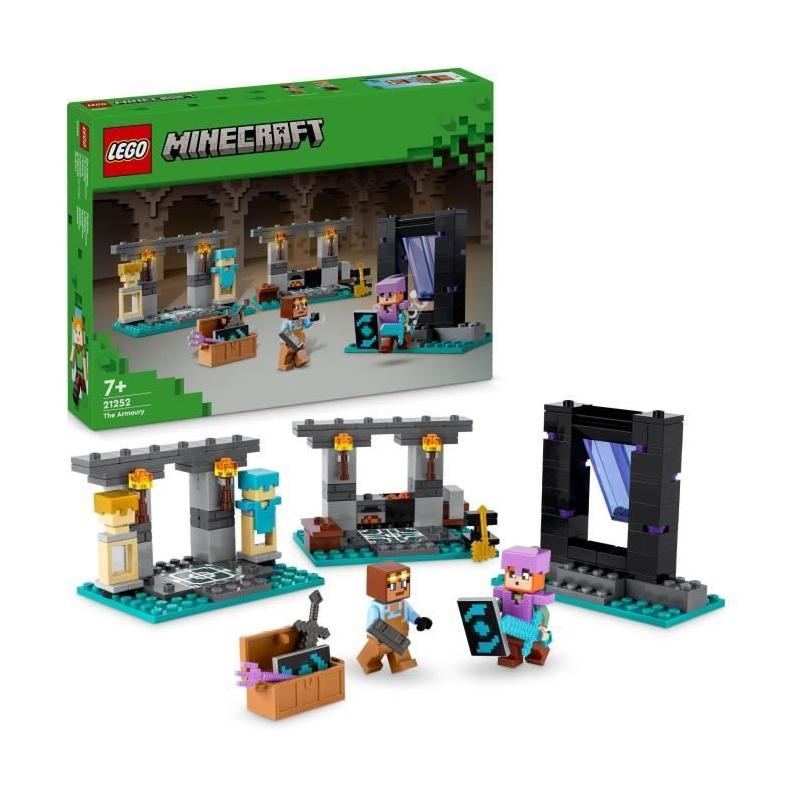 Assemblez l'Armurerie LEGO Minecraft avec Alex!